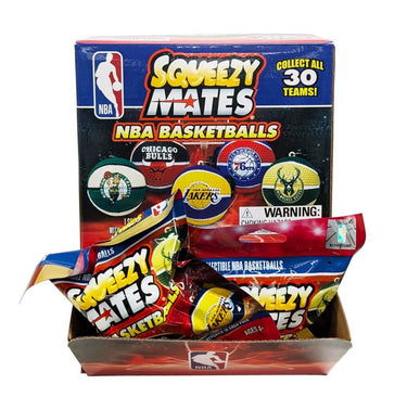 Techzone Geelong SQUEEZYMATES 2024 NBA 2.5” Squishy Team Basketball